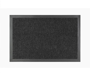 Придверный коврик «Крок черный 90х150см»