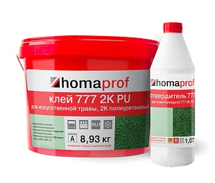 Клей Homa «Homaprof 777 2K PU 14кг (Для искусственной травы)»
