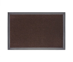 Придверный коврик «Крок коричневый 80х120см»
